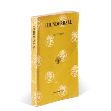 View full screen - View 1 of Lot 16. Ian Fleming | Thunderball, 1961, uncorrected proof.
