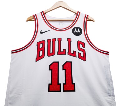 View full screen - View 1 of Lot 139. Demar DeRozan Chicago Bulls 2023-2024 Game Worn Association Edition Jersey.