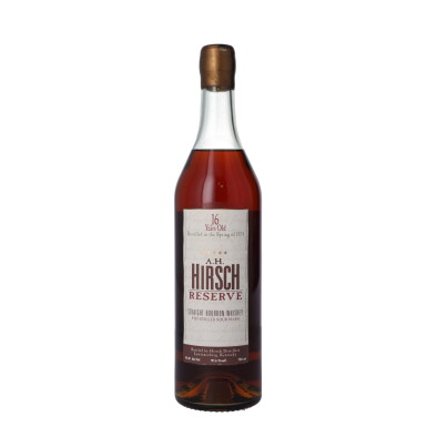 View full screen - View 1 of Lot 155. A.H. Hirsch Reserve 16 Year Old 45.8 abv 1974 (1 BT75).