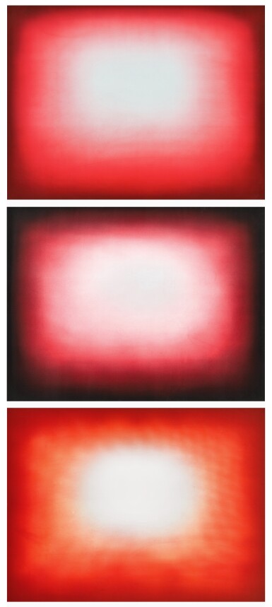 View full screen - View 1 of Lot 5891. Anish Kapoor 阿尼什 · 卡普爾 | Red Shadow (Plate 4, 8, 10) 紅影(圖版 4、8、10).