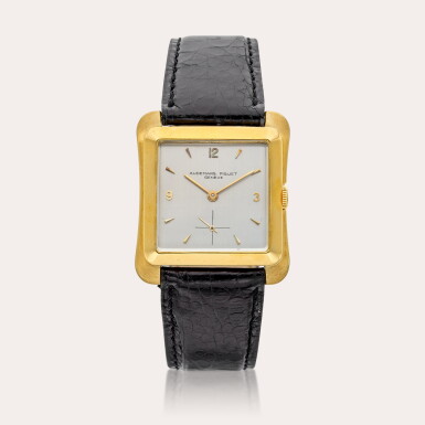 View full screen - View 1 of Lot 463. Cioccolatone | A yellow gold wristwatch, Circa 1950.