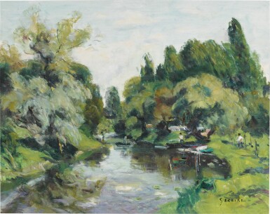 View full screen - View 1 of Lot 7. GASTON SÉBIRE | BORDS DE L'EURE.