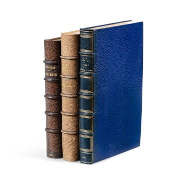 View full screen - View 1 of Lot 104. 3 éditions originales sur grand papier. L'Alouette, 1953. L'Hurluberlu, 1959. Becket, 1959..