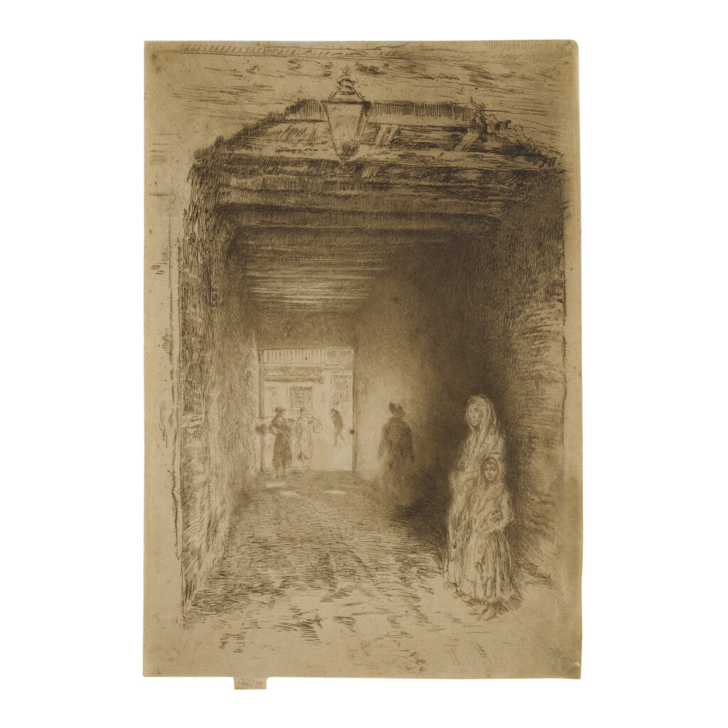 View full screen - View 1 of Lot 76. JAMES ABBOTT MCNEILL WHISTLER | THE BEGGARS (K. 194; G. 190).