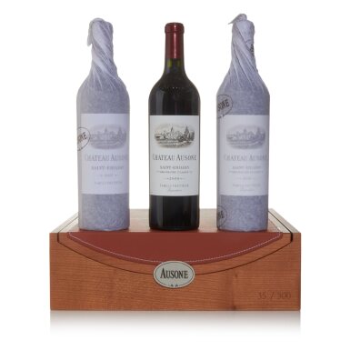 View full screen - View 1 of Lot 671. Château Ausone Trilogy Mixed Case: 2009, 2010, 2015 (3 BT).