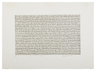 View full screen - View 1 of Lot 20. YAYOI KUSAMA | ENDLESS.