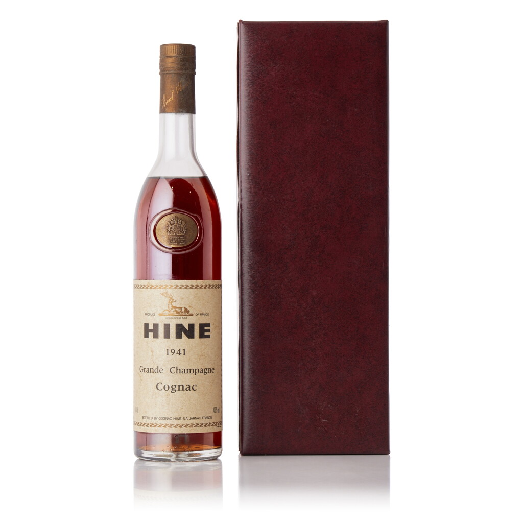 View full screen - View 1 of Lot 6627. Hine Grande Champagne Cognac 40.0 abv 1941 (1 BT70).