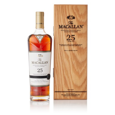 View full screen - View 1 of Lot 9138. The Macallan 25 Year Old Sherry Oak 2020 Release 43.0 abv NV (1 BT70).