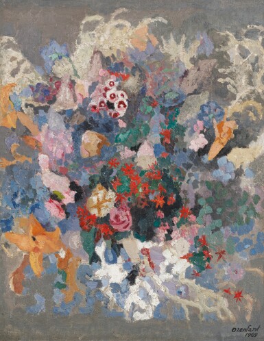 View full screen - View 1 of Lot 341. Bouquet de fleurs.
