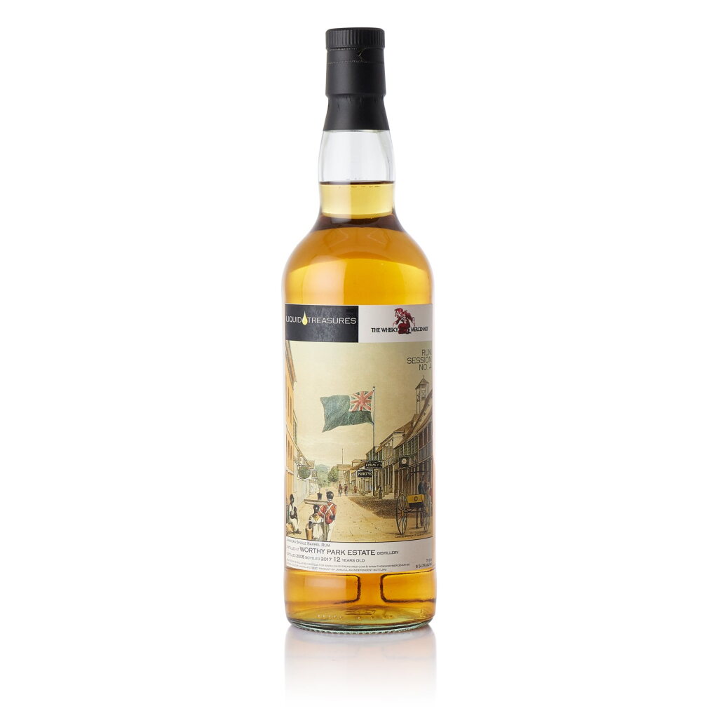 View full screen - View 1 of Lot 2350. Worthy Park Liquid Treasures Jamaican Rum 12 Year Old 54.3 abv 2005 (1 BT70).