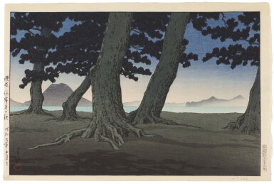 View full screen - View 1 of Lot 137. KAWASE HASUI (1883 – 1957) TORANOHAMA, SANUKI COAST, SHOWA PERIOD (20TH CENTURY).