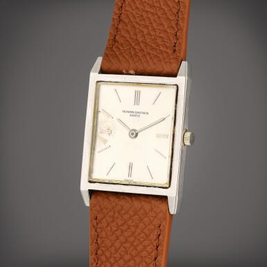 View full screen - View 1 of Lot 75. Reference 6791 Extra Flat | A white gold wristwatch, Circa 1967.