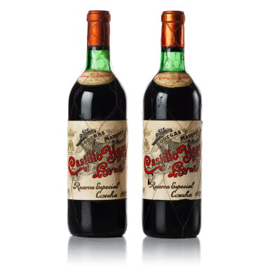 View full screen - View 1 of Lot 148. Castillo Ygay Reserva Especial 1925 Marqués de Murrieta (2 BT).
