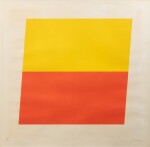 Yellow/Red-Orange, from Series of Ten Lithographs