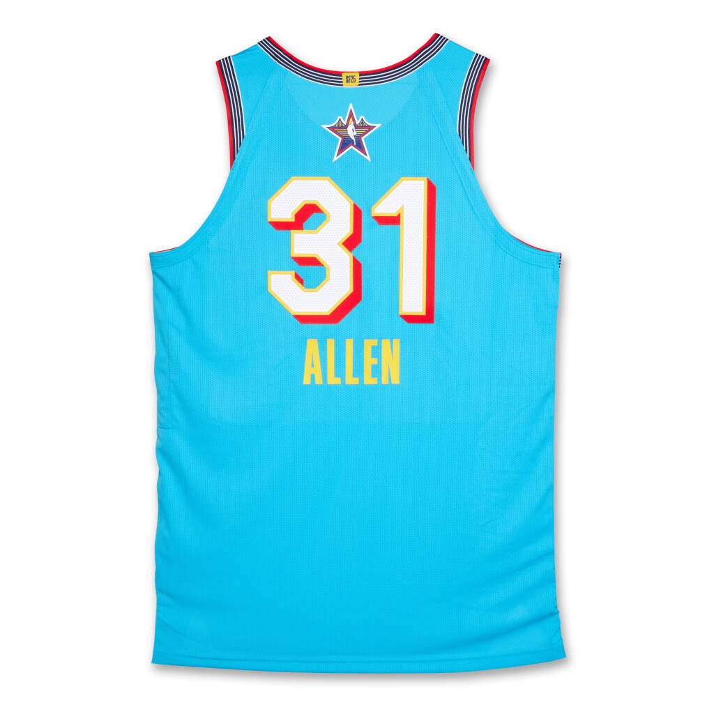 View full screen - View 1 of Lot 72. Jarrett Allen ‘NBA All-Star’ Prototype Jersey.