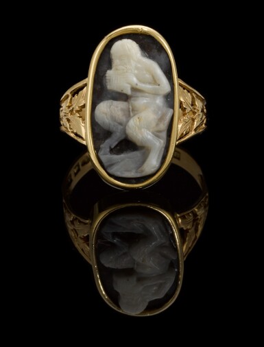 View full screen - View 1 of Lot 39. PROBABLY BRITISH, CIRCA 1800 | CAMEO WITH PAN.
