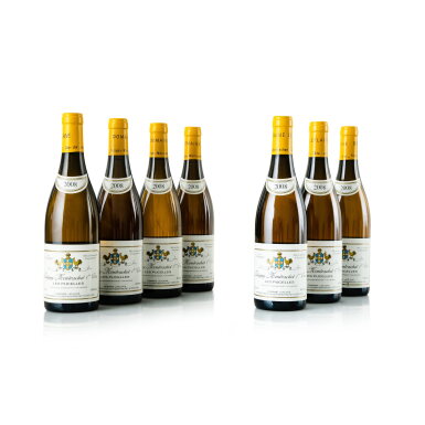 View full screen - View 1 of Lot 142. Puligny Montrachet, Les Pucelles 2008 Domaine Leflaive (7 BT).