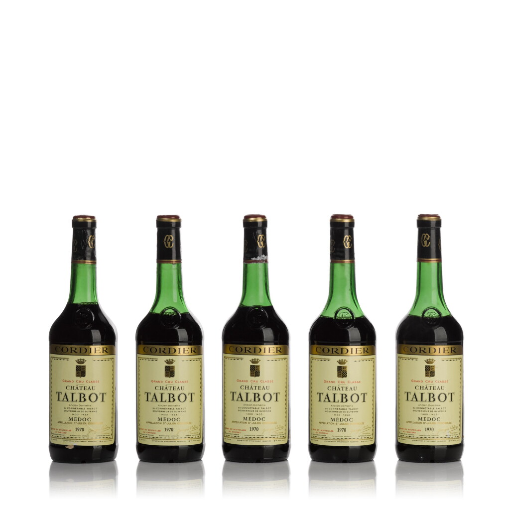 View full screen - View 1 of Lot 116. Château Talbot 1970 (10 BT).