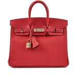 Limited Edition Rose Jaipur and Gold Verso Epsom Candy Birkin 25 Permabrass Hardware, 2012