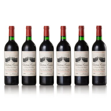 View full screen - View 1 of Lot 217. Château Canon 1988 (12 BT).