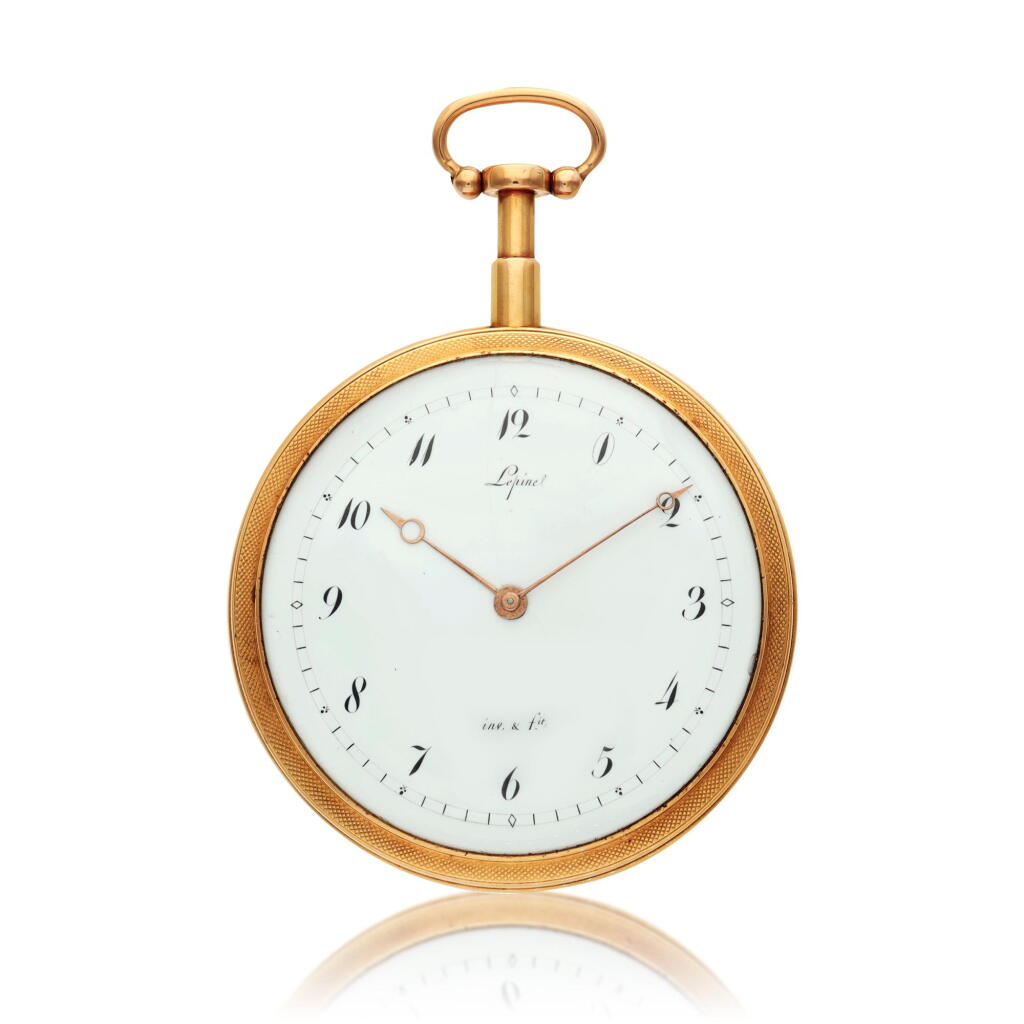 View full screen - View 1 of Lot 112. Invenit et Fecit, A yellow gold quarter repeating à toc key wound watch, Made in 1785.