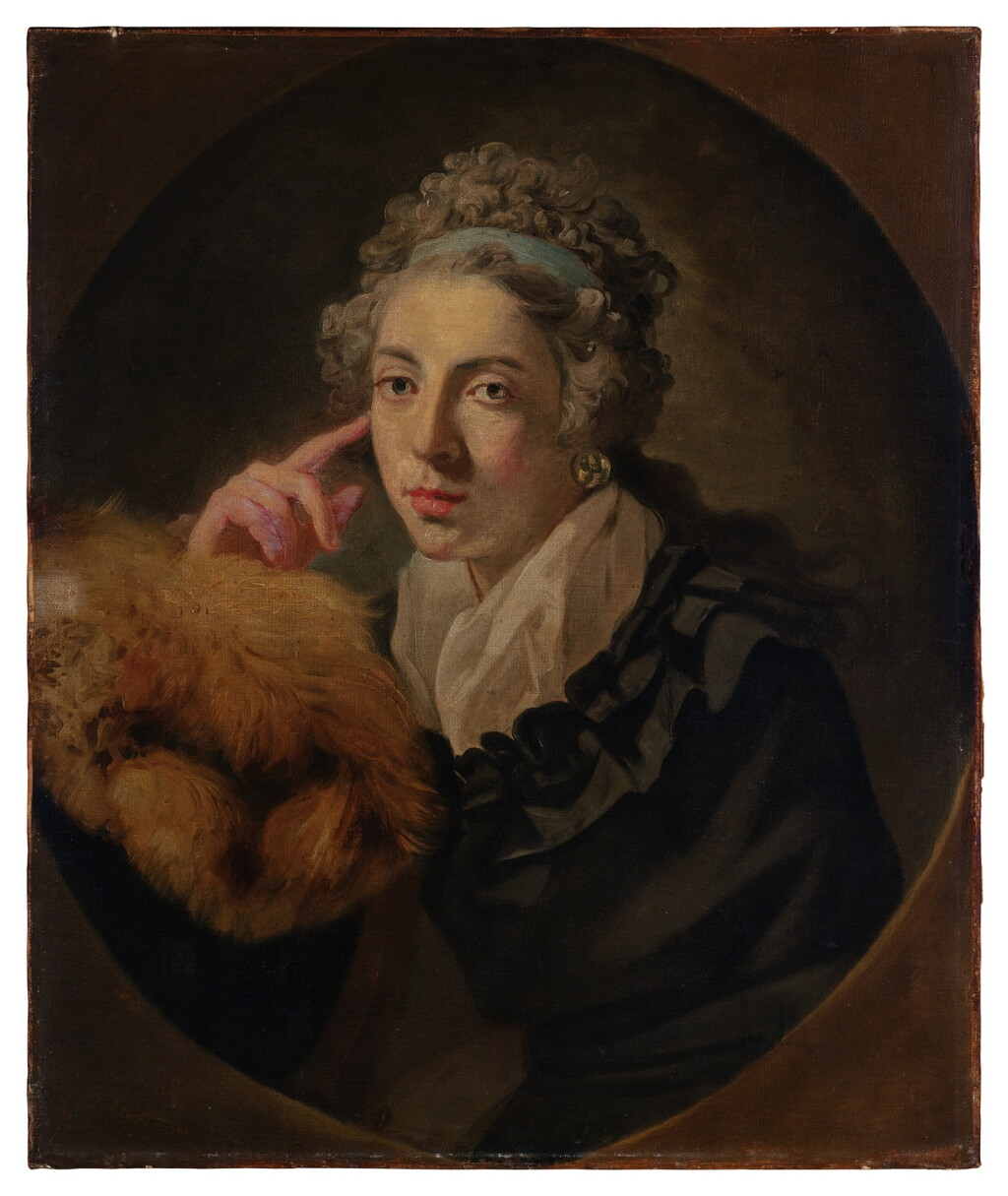 View full screen - View 1 of Lot 521. Portrait of Maria Theresa Zoffany, later Lady Doratt.