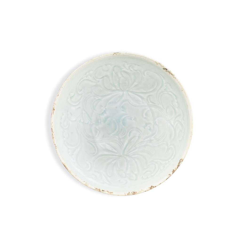View full screen - View 1 of Lot 9536. A qingbai-glazed 'lotus' bowl, Southern Song dynasty | 南宋 青白劃蓮紋蓮瓣盌.