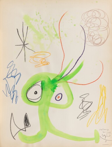 View full screen - View 1 of Lot 150. Sans Titre, projet pour un livre ("Pastorales").