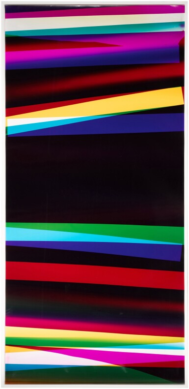 View full screen - View 1 of Lot 29. Three Colour Curl (YMC: Los Angeles, California, February 15th 2013, Fuji Color Crystal Archive Super Type C, Em. No. 186-007, 02713).