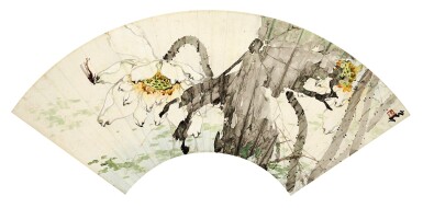 View full screen - View 1 of Lot 3095. ZHAO SHAO'ANG 趙少昂 | DRAGONFLY IN LOTUS POND 荷花蜻蜓.