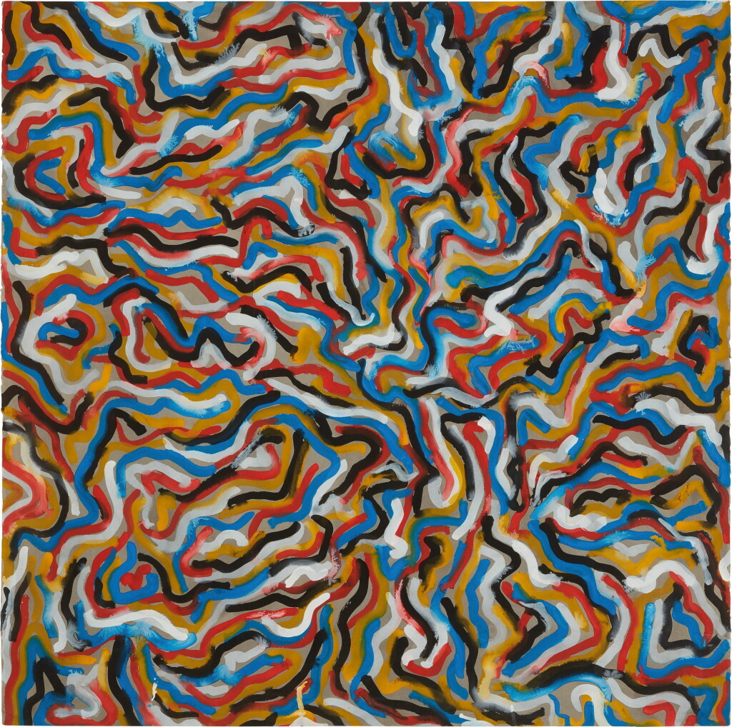 View full screen - View 1 of Lot 183. Squiggly Brushstrokes.