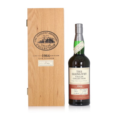 View full screen - View 1 of Lot 1115. The Glenlivet Cellar Collection 45.1 abv 1964 (1 bt 75cl).