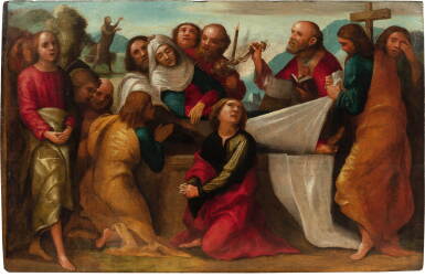 View full screen - View 1 of Lot 303. The Burial of the Virgin.