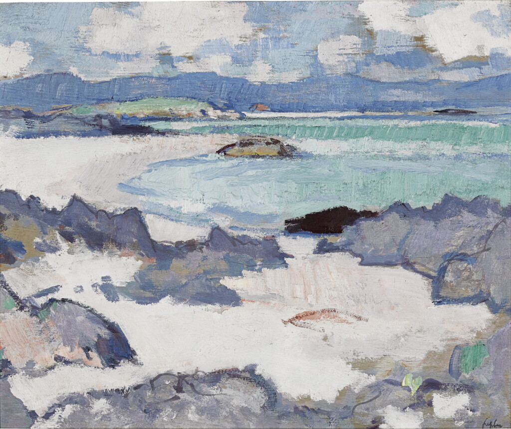View full screen - View 1 of Lot 2. The White Strand, Iona.
