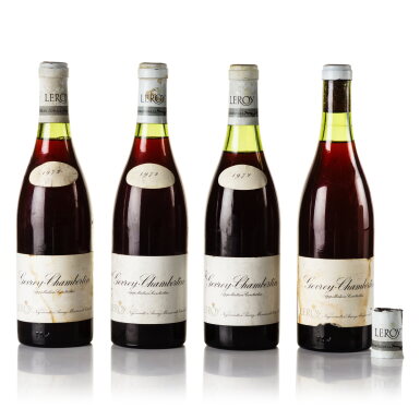 View full screen - View 1 of Lot 417. Gevrey Chambertin 1972 Maison Leroy (4 BT).