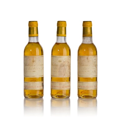 View full screen - View 1 of Lot 262. Château d'Yquem 1986 (6 HFBT).
