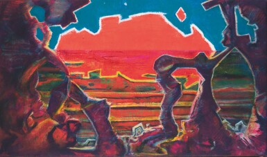 View full screen - View 1 of Lot 28. CY GAVIN | STUDY FOR A SUNSET.