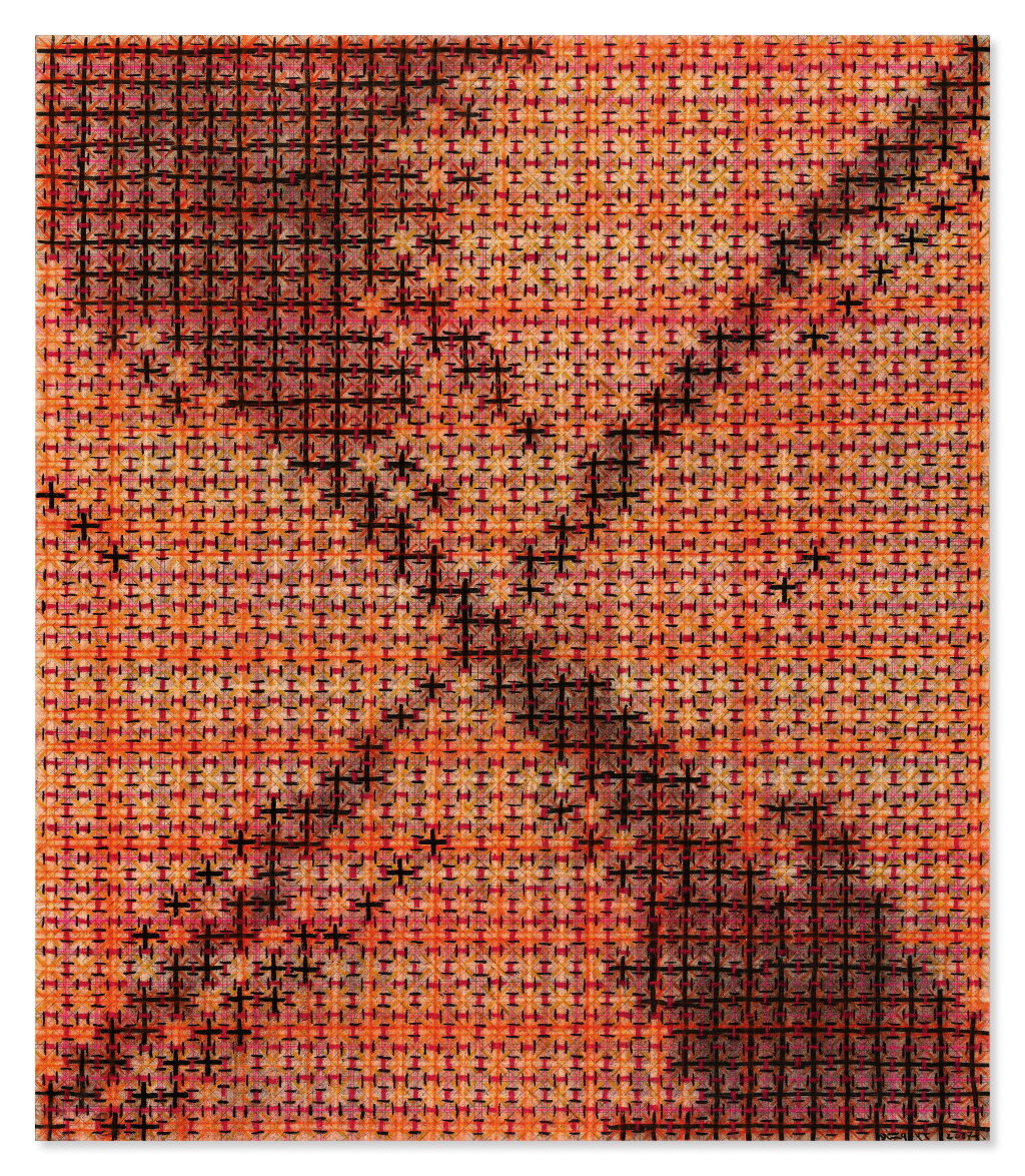全萤幕检视 - 查看8537Ding Yi 丁乙 | Appearance of Crosses 2007-14 十示 2007-14的1
