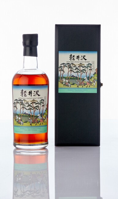 View full screen - View 1 of Lot 6161. 輕井澤 "冨嶽三十六景" 系列 Karuizawa 36 Views of Mount Fuji 33rd Release 61.4 abv NV (1 BT70).