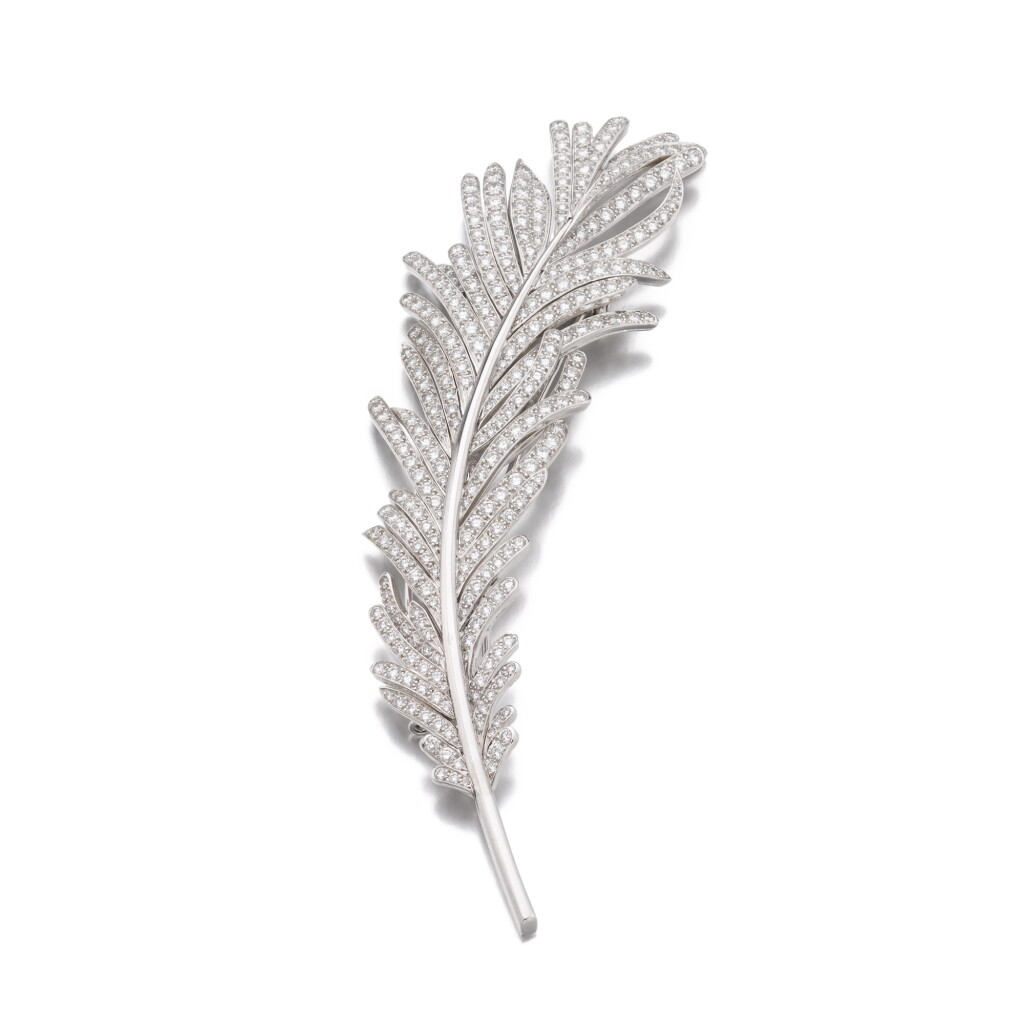 View full screen - View 1 of Lot 82. VAN CLEEF & ARPELS | DIAMOND BROOCH.