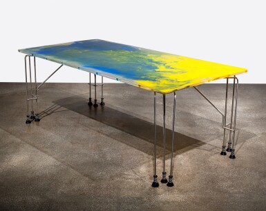 View full screen - View 1 of Lot 167. "543 Broadway" Table.