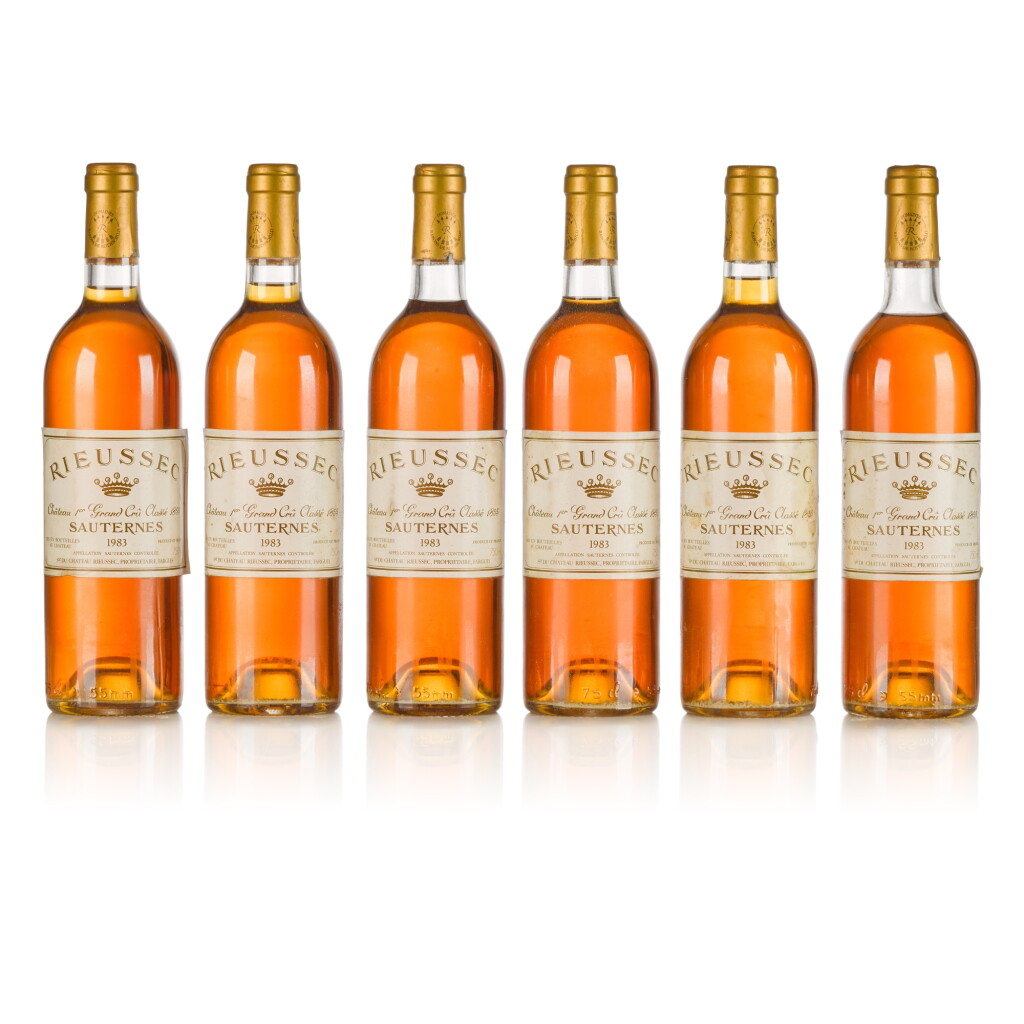View full screen - View 1 of Lot 549. Château Rieussec 1983 (12 BT).