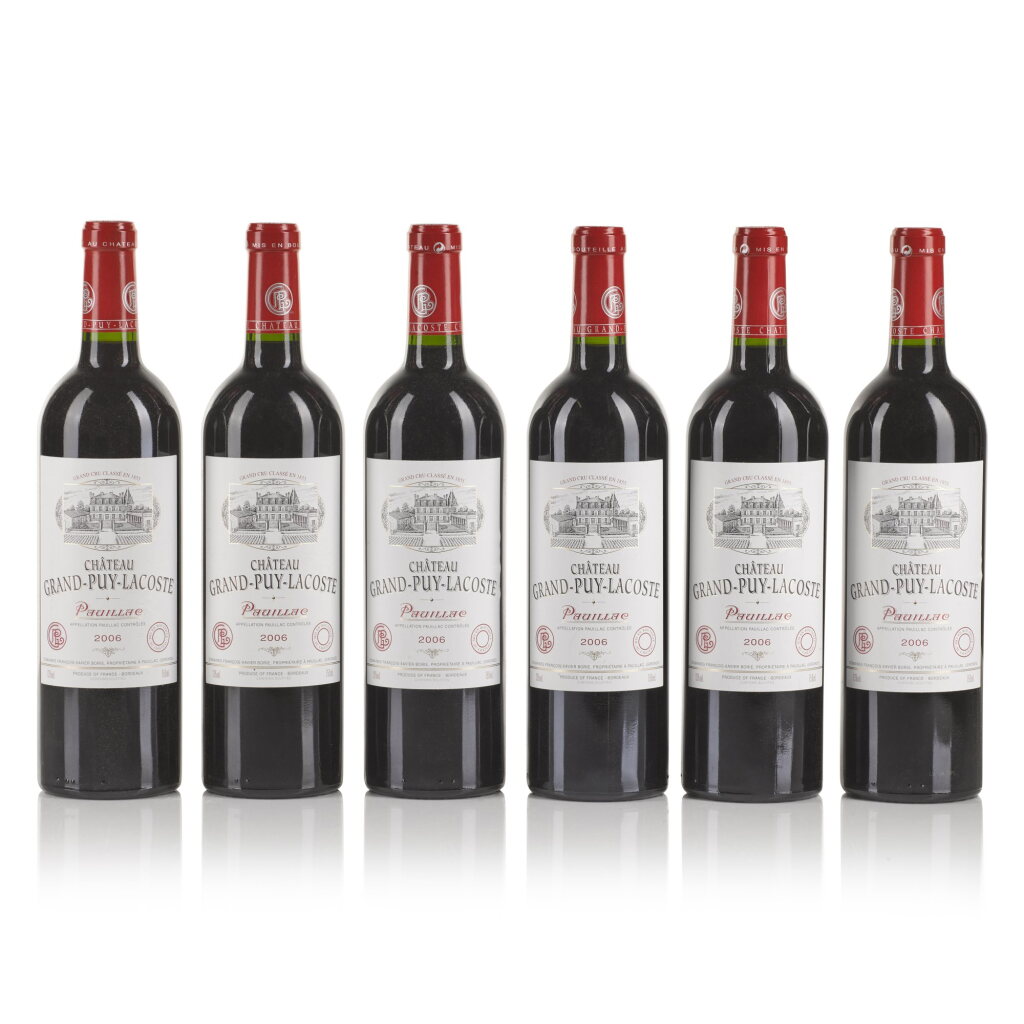 View full screen - View 1 of Lot 597. Château Grand Puy Lacoste 2006 (12 BT).