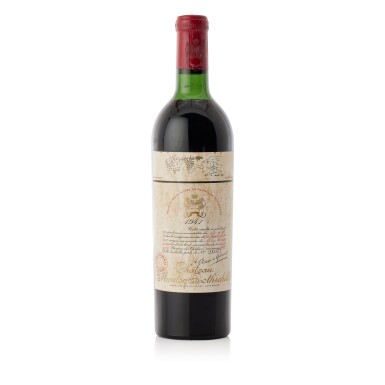 View full screen - View 1 of Lot 9406. Château Mouton Rothschild 1947 (1 BT).