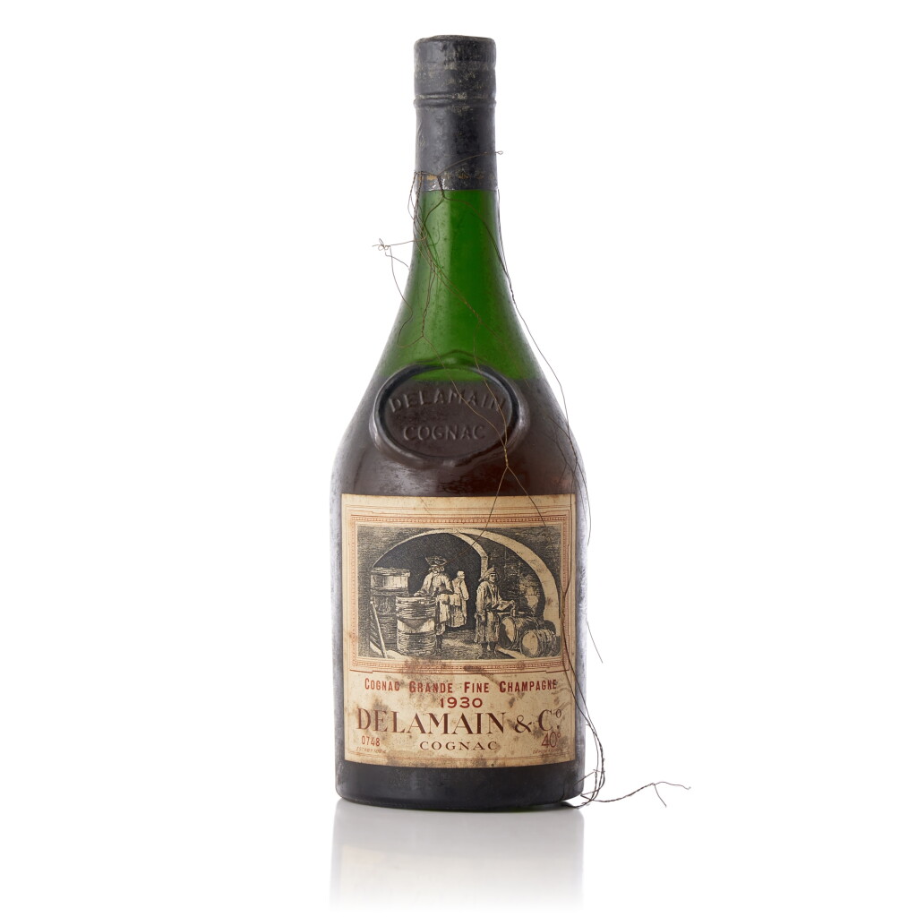 View full screen - View 1 of Lot 6749. Delmain Vintage Cognac 40.0 abv 1930 (1 BT70).