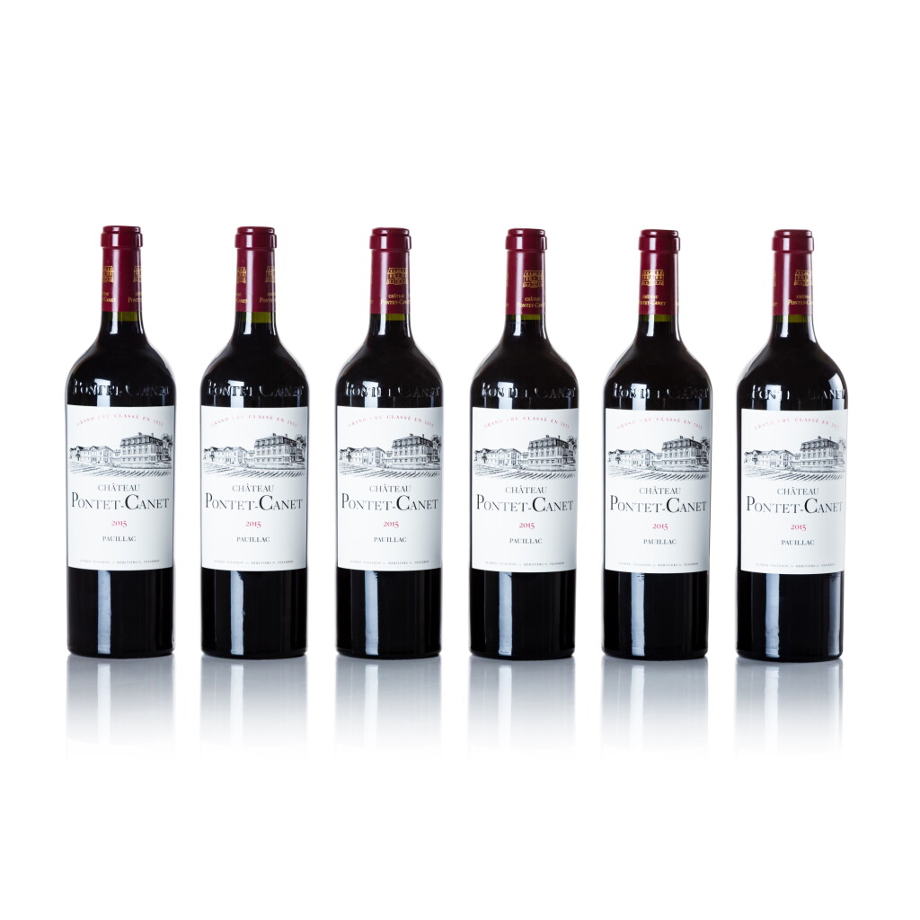 View full screen - View 1 of Lot 336. Château Pontet Canet 2015 (6 BT).