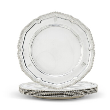 View full screen - View 1 of Lot 119. A set of six silver serving dishes, C. J. Vander Ltd, London, 1989.