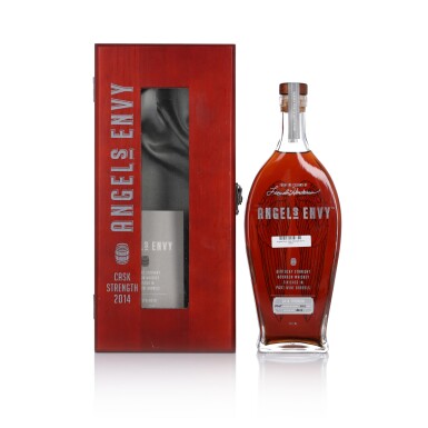 View full screen - View 1 of Lot 150. Angel's Envy Cask Strength Port Barrels 2014 Release 119.3 Proof NV (1 BT 75cl).