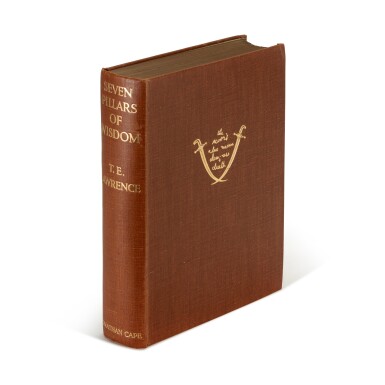 View full screen - View 1 of Lot 116. LAWRENCE, T.E. | Seven Pillars of Wisdom, 1935, 2 copies, dust-jackets.