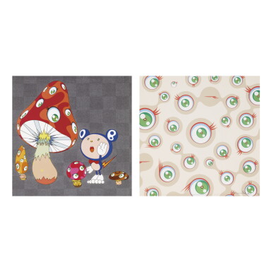 View full screen - View 1 of Lot 245. TAKASHI MURAKAMI | HOYOYO; AND JELLYFISH EYES CREAM.